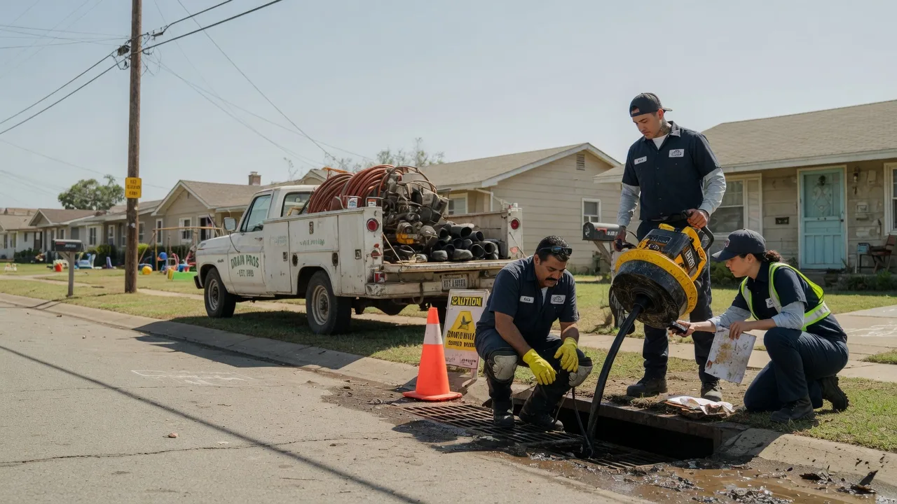Drain Cleaning in Countyline, OK near me